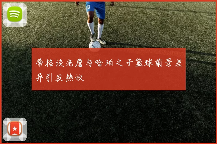 蒂格谈老詹与哈珀之子篮球前景差异引发热议