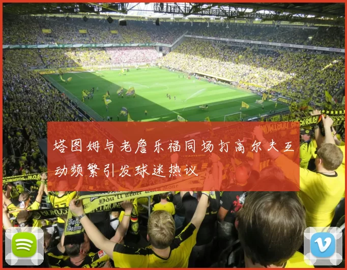 塔图姆与老詹乐福同场打高尔夫互动频繁引发球迷热议