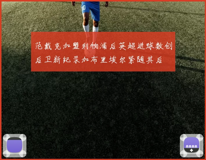 范戴克加盟利物浦后英超进球数创后卫新纪录加布里埃尔紧随其后